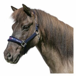 Ohlávka podložená Horse Friends Pony modrá