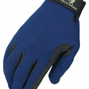 Dámské westernové rukavice Performace tmavě modré