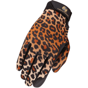 Dámské westernové rukavice leopard