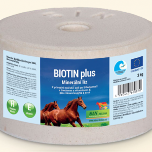 Biotin plus, minerální liz s biotinem, selenem a vitaminem E