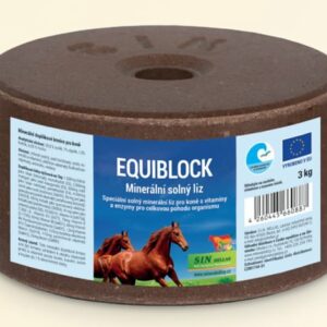 Equiblok, minerální solný liz pro koně s vitamíny a enzymy