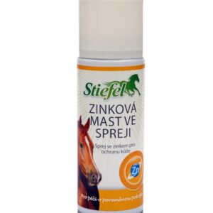 Zinková mast ve spreji (Stiefel Zinková mast ve spreji pro použití při kožních problémech, láhev 200 ml)