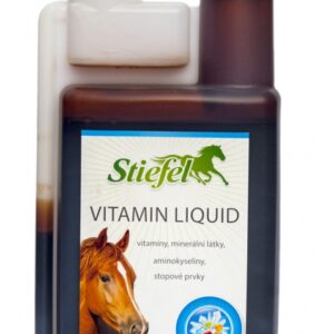 Vitamin liquid 1l (Stiefel Vitamin liquid, tekutá kombinace důležitých stopových prvků a aminokyselin, láhev s odměrkou 1 l)