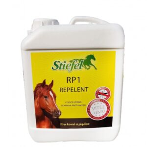 Repelent RP1 pro koně a jezdce – ekonomické balení (Stiefel Repelent RP1 pro koně a jezdce, dlouhotrvající, šetrná ochrana proti hmyzu bez zápachu,)