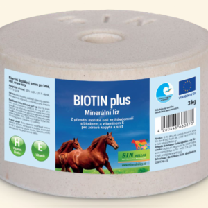 Biotin plus, minerální liz s biotinem, selenem a vitaminem E (SIN Hellas Biotin plus, minerální liz s biotinem a vitamínem E, balení 3 kg)