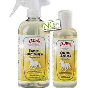 Speciální šampon pro koně s letní vyrážkou (Zedan – speciální šampón pro koně s letní vyrážkou, láhev s rozprašovačem 500ml)