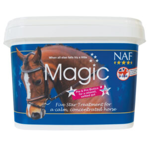 Magic powder, prášek na zklidnění a koncentraci (NAF Magic powder, prášek na zklidnění a koncentraci, kyblík 1,5 kg)