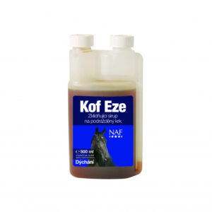 Kof Eze pro zklidnění dýchacích cest (NAF Kof Eze pro zklidnění dýchacích cest, láhev s dávkovačem 500 ml)