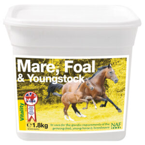 Mare, Foal and Youngstock, vitamíny a minerály pro březí klisny, hříbata a mladé koně (NAF Mare, Foal and Youngstock, vitamíny a minerály pro březí)