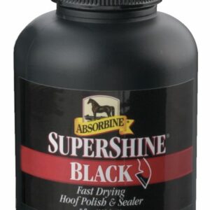 SuperShine Lesk Na Kopyta černý, balení 237 g (Absorbine SuperShine Lesk Na Kopytá černý pro zářivý lesk, balení 236 ml)