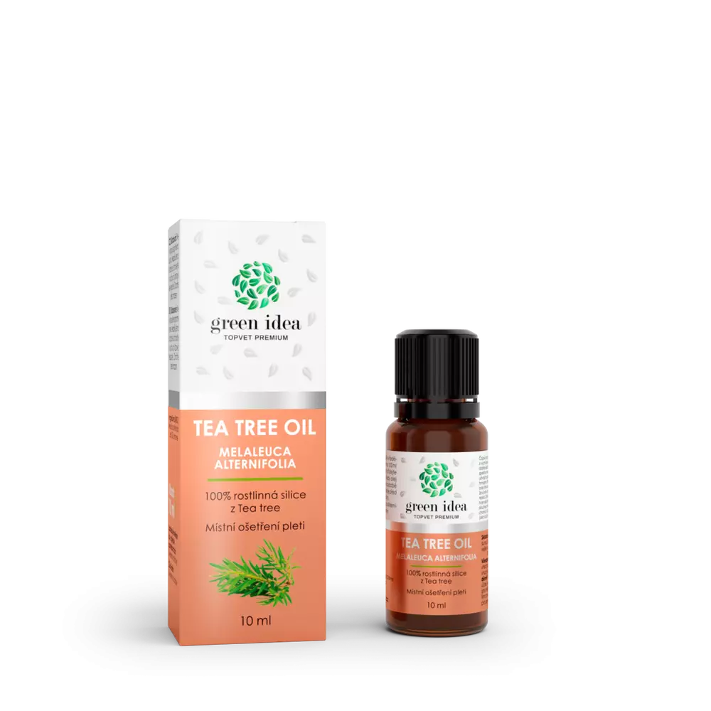 TOPVET Tea tree oil – 100% silice 10ml (TOPVET Tea tree oil – 100% silice 10ml)