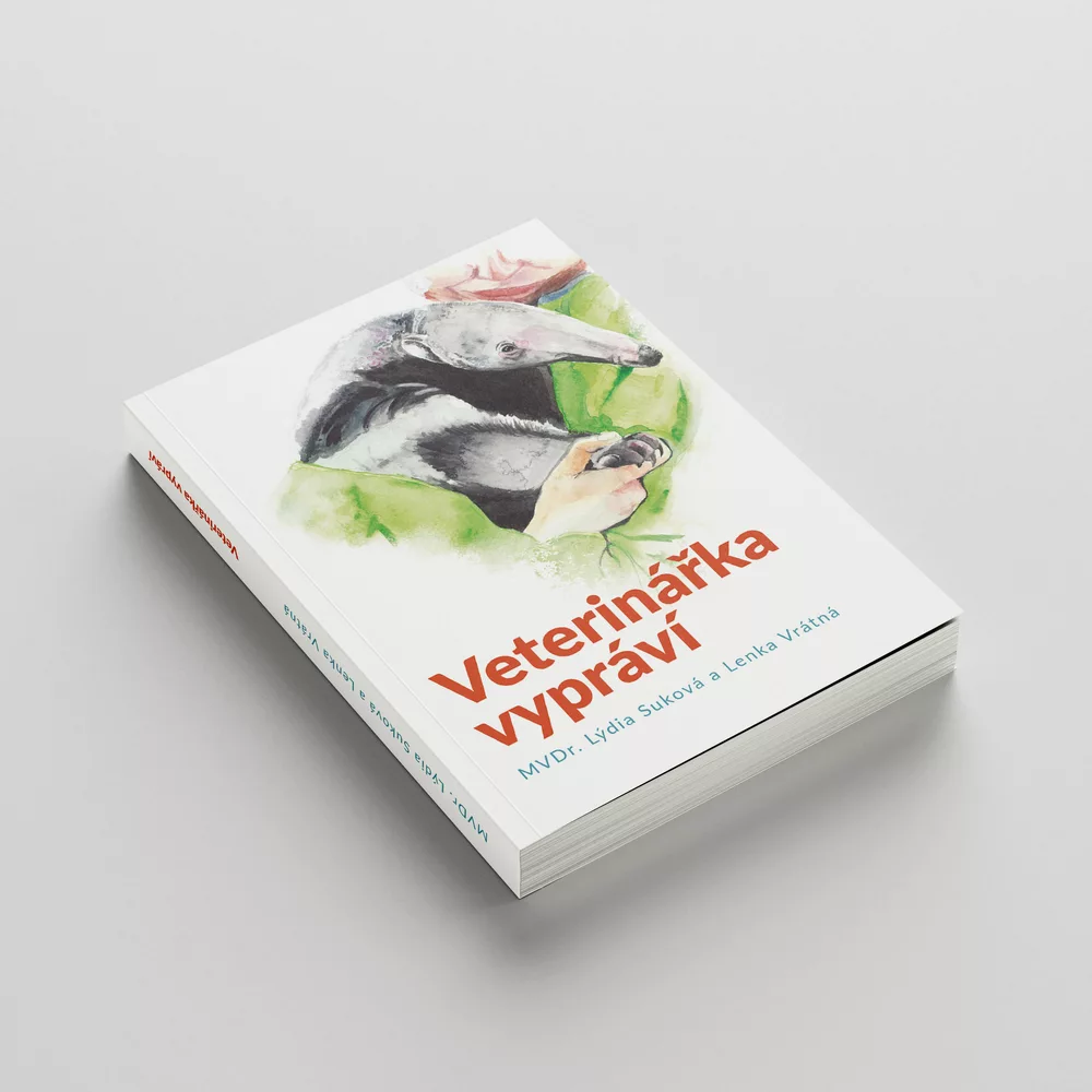 Kniha Veterinářka vypráví (MVDr. Lýdia Suková a Lenka Vrátná)
