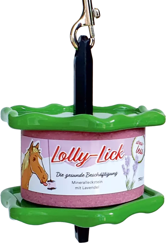 Zdravé lízátko pro koně Lolly Lick Levandule