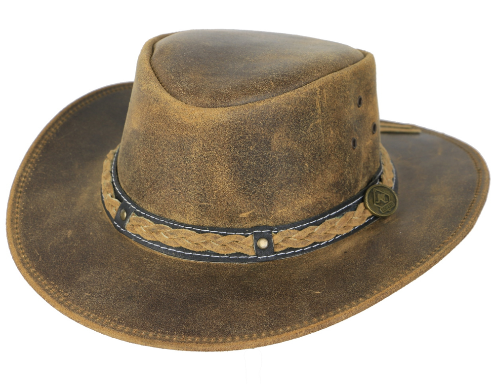 Australský klobouk kožený Williams