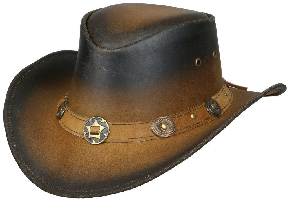 Australský klobouk kožený Tombstone