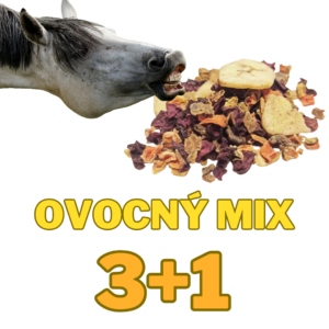 Ovocný mix pro koně 3+1kg ZDARMA (cena celkem za 4 kg)