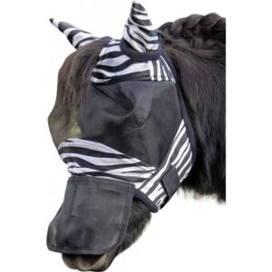 Maska proti hmyzu HKM Minishetty a Shetty zebra