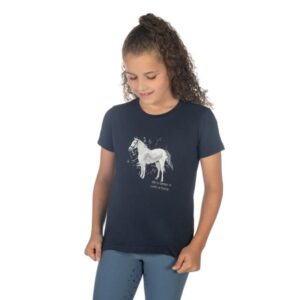 Dětské tričko HKM -Sparkle- dunkelblau