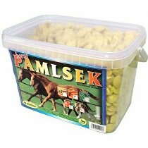 Mikrop pochoutka pro koně kyblík Melasa  2