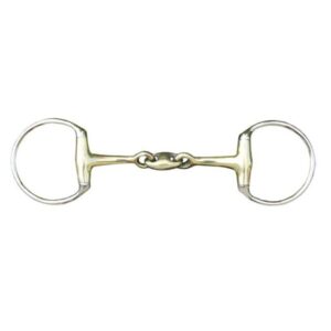 Udidlo oliva 16mm 2 x lomené Argentan HKM masivní nerez