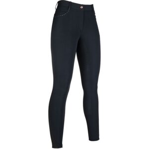 Jezdecké rajtky HKM Rosegold Glamour silikonový sed