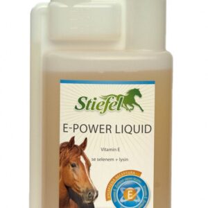 E-Power liquid pro výkon (Stiefel E-Power liquid, pro výkon a kondici, pro chovné klisny a hřebce, láhev s dávkovačem 1 l)