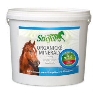 Stiefel Organické minerály 3 kg (Stiefel Organické minerály s organicky vázanými stopovými prvky a minerály v chelátových vazbách, kyblík 3 kg)