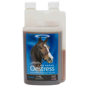 NAF Oestress liquid pro náladové klisny 1 l (NAF Oestress liquid pro náladové klisny, láhev s dávkovačem 1000ml)