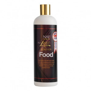 Leather Food na renovaci poškozené kůže 500ml (NAF Leather Food luxusní hydratační emulze na poškozenou kůži, láhev 500ml)