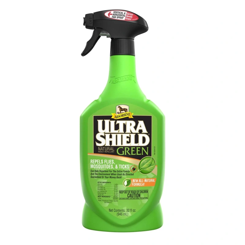 Absorbine UltraShield GREEN repelent 946 ml) (přírodní koňský deodorant s esenciálními oleji )