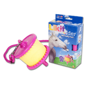 Držák plastový na Likit růžový