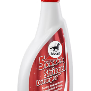 Pětihvězdičkový lesk a rozčesávač na hřívu, ocas a srst 5 Sterne Striegel