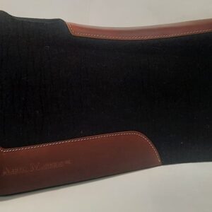 Westernová deka krátká plstěná černá