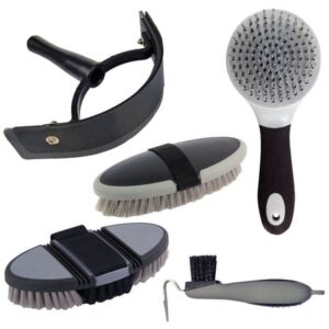 Sada na čištění 5ks černo/šedá