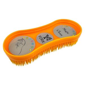 Kartáč na koně Magic oranžový