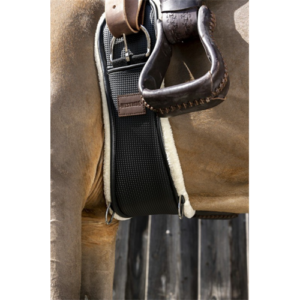 Westernový anatomický podbřišník WEST s beránken