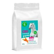 CBD pamlsky pro koně mrkvové 500g