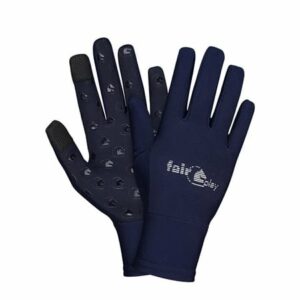 Jezdecké rukavice FP Cortina modré